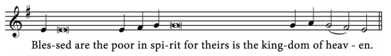 Beatitudes verse