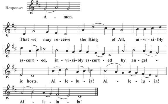 Cherubikon A, second part