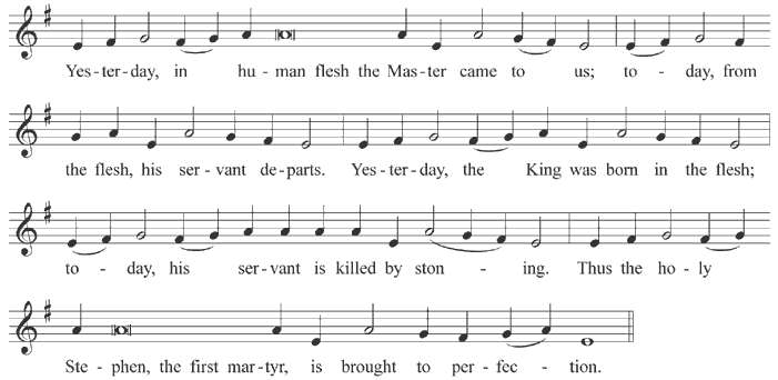 Kontakion of Stephen