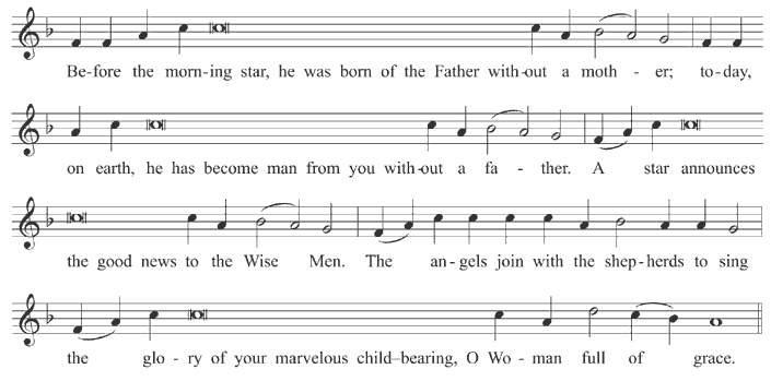 Kontakion of the Synaxis of the Theotokos